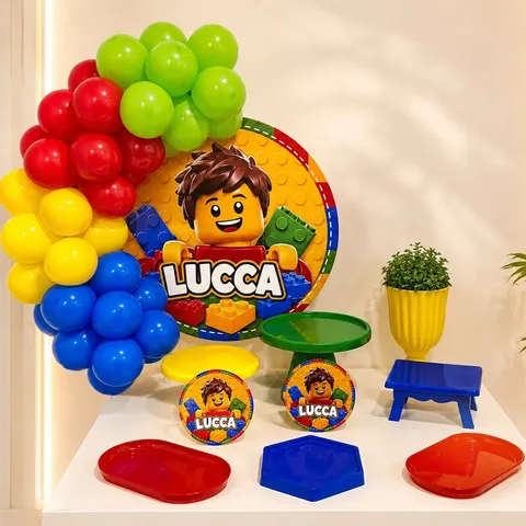 Festa Infantil Lego - Kit Celebre
