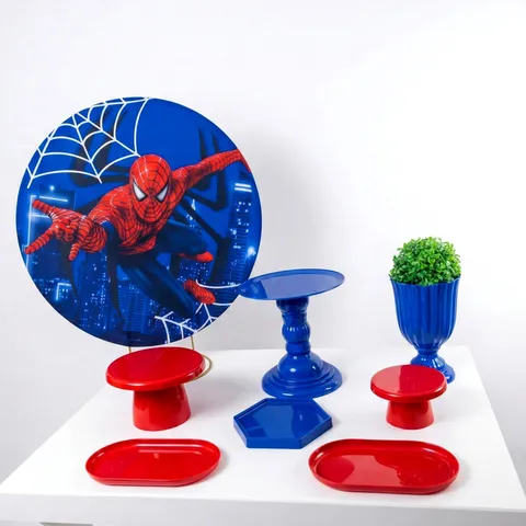 Festa Realizada Homem-Aranha - Kit Essencial