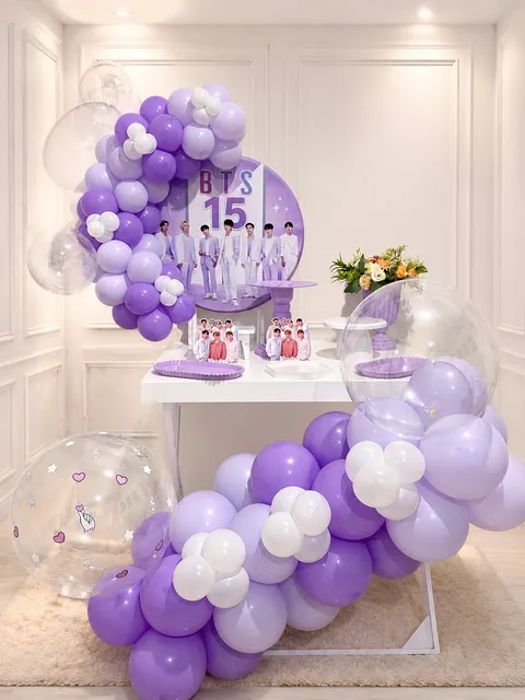 Festa Infantil BTS K-Pop - Kit Premium