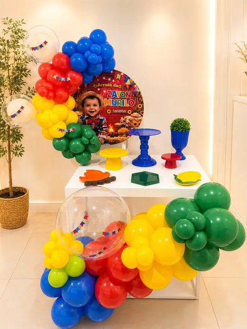 Festa Infantil Festa Junina - Kit Premium