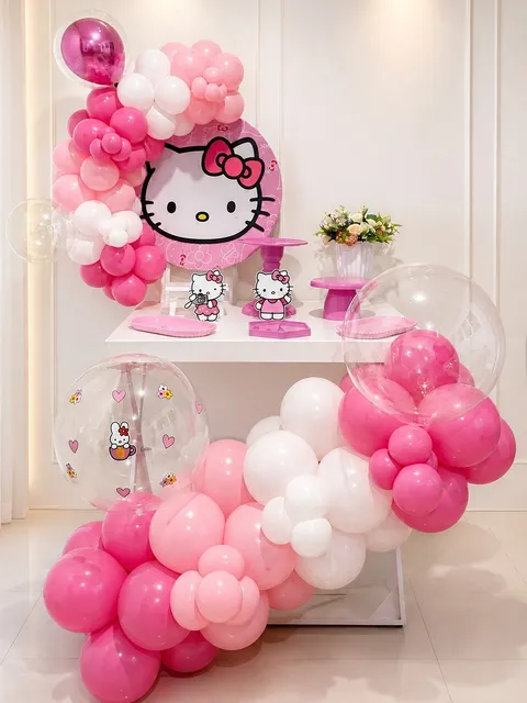 Festa Infantil Hello Kitty - Kit Premium