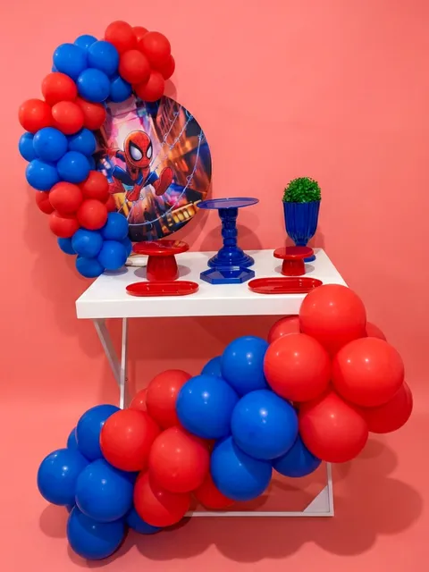 Festa Infantil Homem-Aranha Cute - Kit Premium